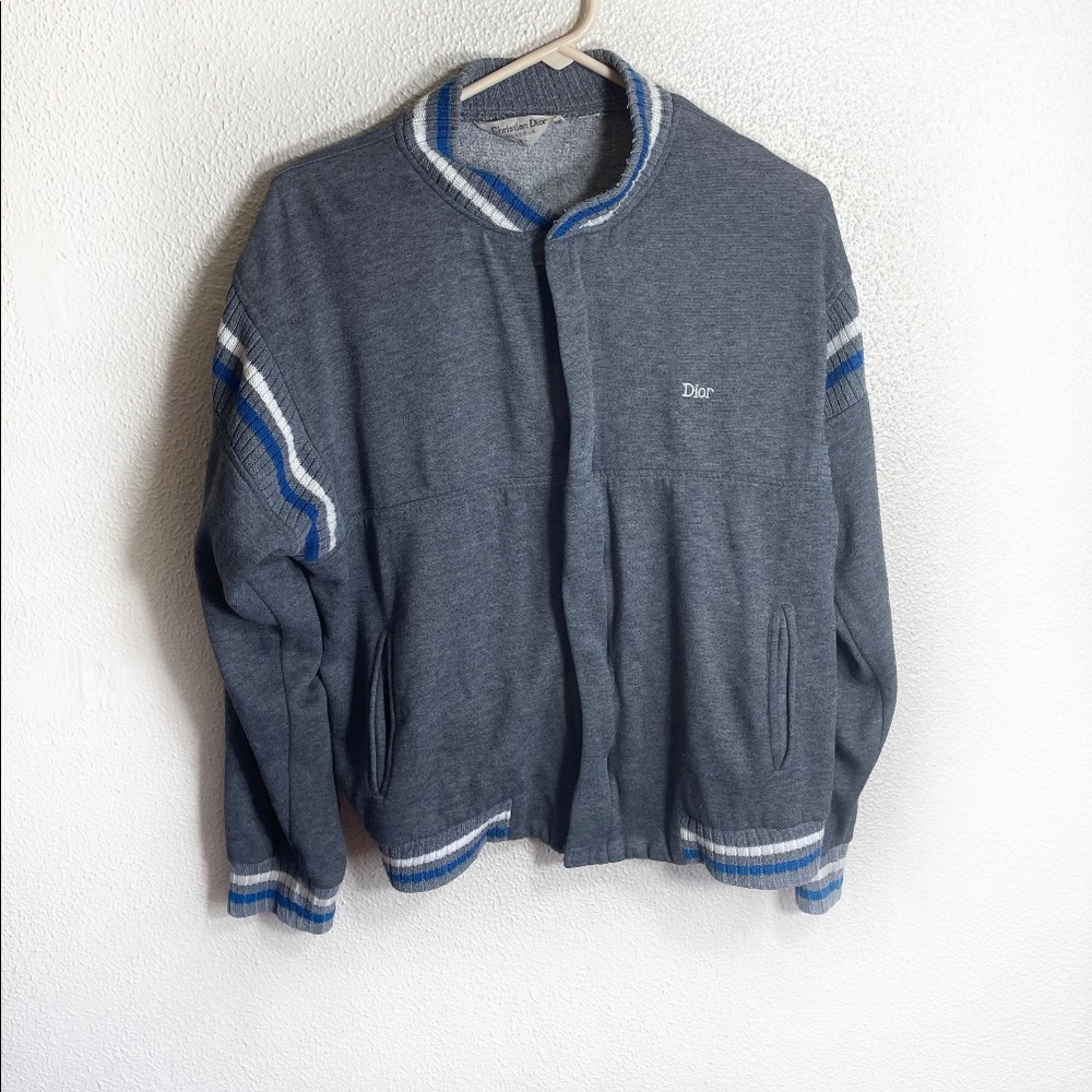 Dior Gray and Blue Men's Jacket